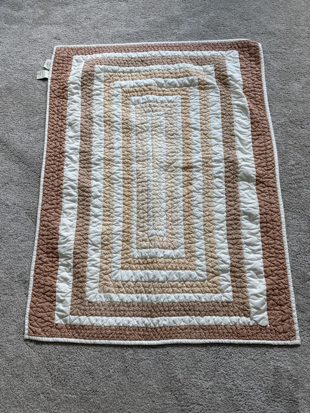 Leanne Ford 100% organic cotton crib quilt